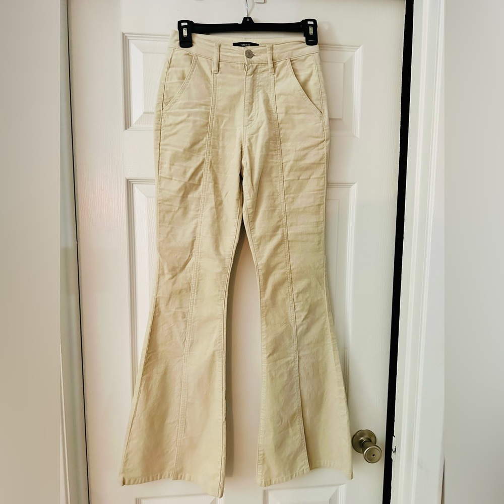 Forever 21  NWOT Flare High waist Pants with Split